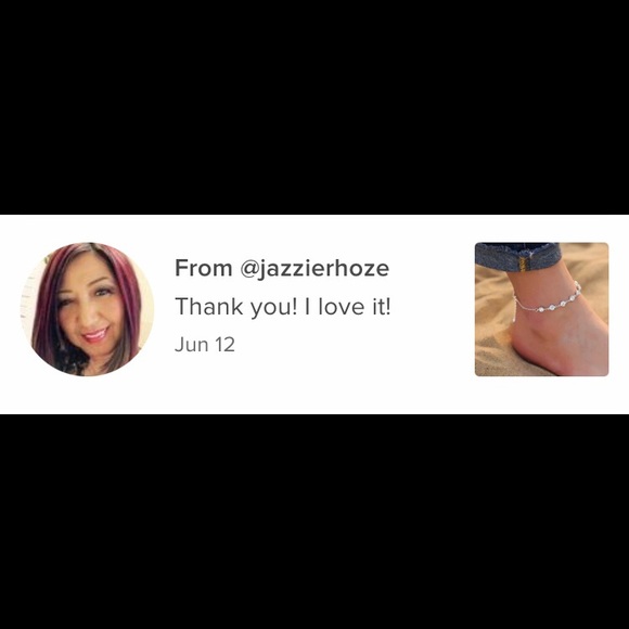 New! Crystal Ankle Bracelet - Picture 12 of 13